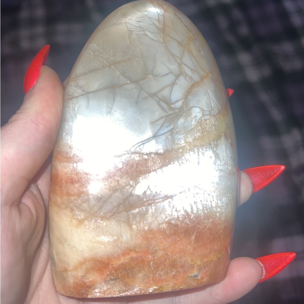 Peach moonstone - Picture 7 of 7
